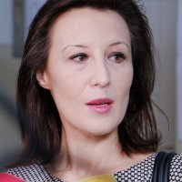 Zagreb: Predsjednička kandidatkinja Dalija Orešković glasovala na izborima