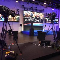 Atmosfera u stožeru Kolinde Grabar Kitarović
