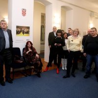 Praćenje rezultata za izbor predsjednika RH u stožeru Dejana Kovača