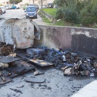 Split: Zapaljeni kontejneri u kotaru Bol