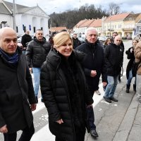 Kandidatkinja za predsjednicu RH Kolinda Grabar Kitarović posjetila je Požegu