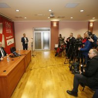 Mostar: Konferencija nakon sastanaka izaslanstva HDZ-a BiH i Odbora za vanjske i EU poslove HDZ-a RH