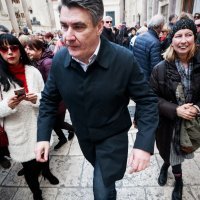 Predsjednički kandidat Zoran Milanović posjetio je Split