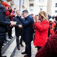 Predsjednički kandidat Zoran Milanović posjetio je Split