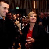 Kandidatkinja za predsjednicu Republike Hrvatske Kolinda Grabar Kitarović u Pleternici