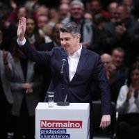 Predizborni skup Zorana Milanovića u Zagrebu