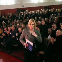 Predizborni skup Kolinde Grabar Kitarović u Imotskom