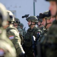 Ispraćaj hrvatskih vojnika za misiju u Litvi