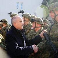 Ispraćaj hrvatskih vojnika za misiju u Litvi