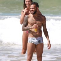 Daniel Alves i supruga Joana Sanz