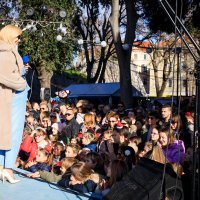 Jelena Rozga s najmlađima na Dječjem dočeku