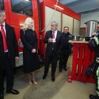 Bandić posjetio Javnu vatrogasnu postrojbu Zagreba