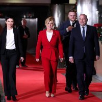 Kolinda Grabar Kitarović stigla na sučeljavanje