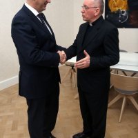 Andrej Plenković primio monsinjora Antuna Škvorčevića
