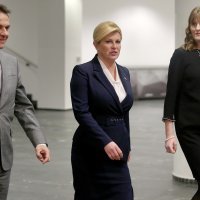 Dolazak Kolinde Grabar Kitarović na sučeljavanje