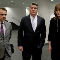 Dolazak Zorana Milanovića na sučeljavanje s Kolindom Grabar Kitarović