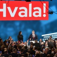 Novi hrvatski predsjednik, Zoran Milanović, održao govor