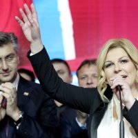 Kolinda Grabar-Kitarović održala govor i čestitala novoizabranom predsjedniku Milanoviću