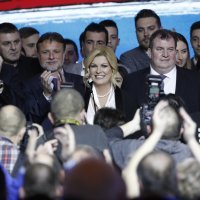 Kolinda Grabar-Kitarović održala govor i čestitala novoizabranom predsjedniku Milanoviću