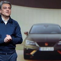 Luca De Meo na predstavljanju Seatove sportske marke 'Cupra' u Barceloni (veljača 2018. )