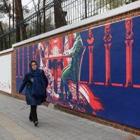 Protuamerički grafiti u Iranu