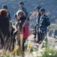 Pogreb Srđana Hrnića, bivšeg branitelja i umjetnika, sina Mila Hrnića