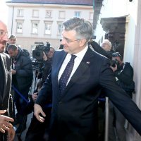 Premijer Plenković sastao se s predsjednikom Europskog vijeća Charlesom Michelom