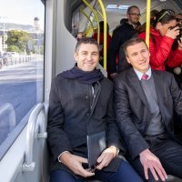 Prva vožnja tri nova Libertasova gradska autobusa