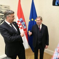 Andrej Plenković i Johannes Hahn