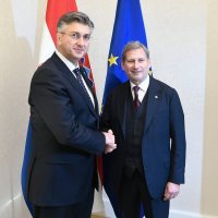 Andrej Plenković i Johannes Hahn