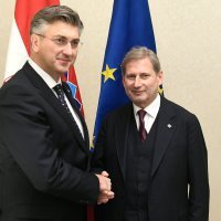 Andrej Plenković i Johannes Hahn