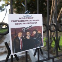 Plakat na vili Antičević