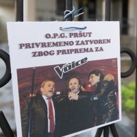 Plakat na vili Antičević