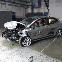 Renault Clio - Frontal Offset Impact test 2019 - nakon sudara