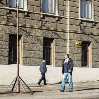 Zapaljena skulptura od Ivana Kožarića, Stog sijena