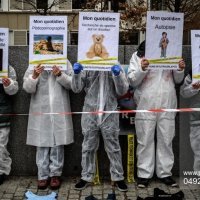 Prosvjed forenzičara u Lyonu