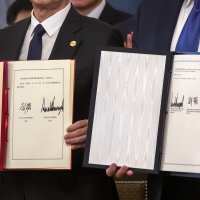 Donald Trump i kineski vicepremijer Liu He