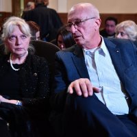 Brat Nede Arnerić, Predrag Arnerić sa suprugom