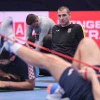 Trening Hrvatske u Beču, Marin Šego