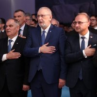 Split: Plenković prisustvovao obilježavanju 30. obljetnice osnutka gradskog odbora HDZ-a