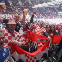 Beč: Hrvatski navijači polako pristižu u dvoranu Wiener Stadthalle