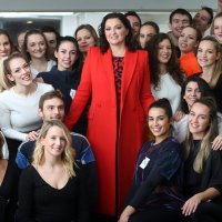 Nina Badrić na audiciji za plesače