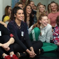 Nina Badrić na audiciji za plesače