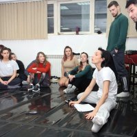 Nina Badrić na audiciji za plesače