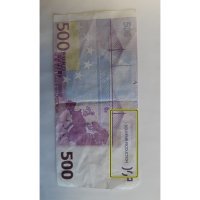 Lažna novčanica od 500 eura