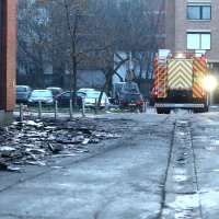 Vatrogasci i dalje osiguravaju požarište u Ulici Jakova Gotovca