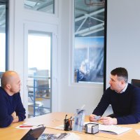 Siniša Stanić u razgovoru s Lukom Filipovićem