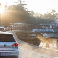 Zadarski vatrogasci izvukli vozilo koje je zamalo završilo u moru