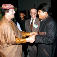 Muamer Gadafi i Evo Morales