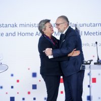 Zajednička konferencija Davora Božinovića i povjerenice Europske komisije Johansson